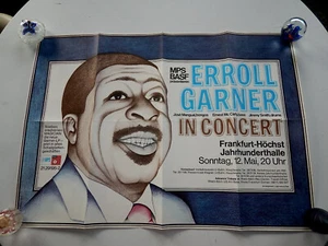 ERROLL GARNER original Konzertplakat 1974 concert poster - Foto 1 di 3