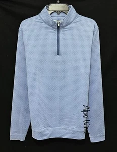 Peter Millar Mens 1/4 Zip Infinity Perth Skull In One Performance Pullover SZ. M - Picture 1 of 11