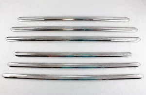 41 42 46 47 48 Chevrolet Fleetline guardabarros faldón acero inoxidable molduras juego de 6 - Imagen 1 de 2