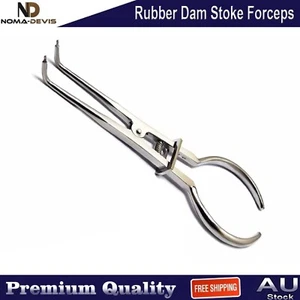 Dental Rubber Dam Stoke Clamp Endodontic Forceps Restorative Instruments NEW - Picture 1 of 4