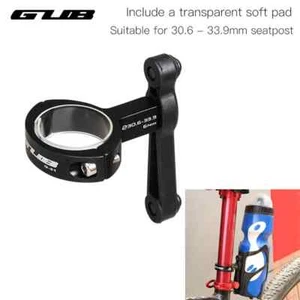 Bicycle Water Bottle Cage Adapter Adjustable Rotation Bottle Holder Mount Clip - Picture 1 of 12