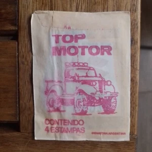 Top motor toycrom. Rare sealed bustina, packet, tüte, pochette Argentina. - Picture 1 of 2