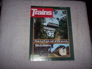 TRAINS THE MAGAZINE OF RAILROADING--NOVEMBER 1979 #290 - Foto 1 di 7
