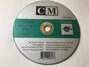 7 inch -1/8"-5/8" for cutting Concrete - Picture 1 of 3