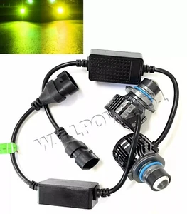 High Power 21W 7200LM LED 9006 HB4 Bulbs 2500K 3000K Projector Lens K1 GM C A - Picture 1 of 5
