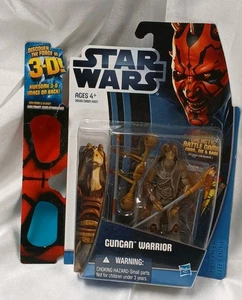Star Wars Gungan Warrior Discover The Force In 3-D Figure New - Picture 1 of 6