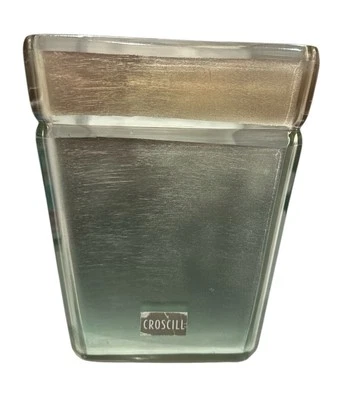 ¿Cesta de basura Croscill acrílico/resina? "Metálico 10"" descontinuado" Foto 1 de 4