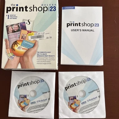 Print Shop Deluxe Version 23 Publishing Software For Windows - Image 1 of 3