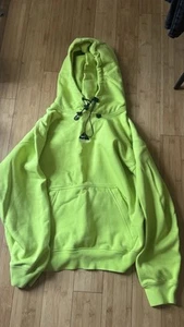 Nike ACG Therma-Fit Cyber Green Volt Hoodie Sweatshirt, Size l DH3087-389 - Picture 1 of 6