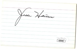 Jessie Haines -Autograph- 1918-1937 CIN,STLC JSA-COA - Picture 1 of 1