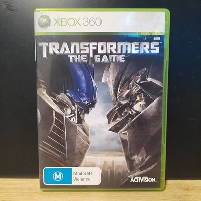 Transformers The Game Xbox 360 PAL 2007 Complete With Manual Good Condition  - Image 1 of 4