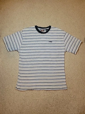 Camiseta Punk De Colección Años 90 Grunge Surf Skate XL ZONZ Jeans Rayas Desgastada  Foto 1 de 4