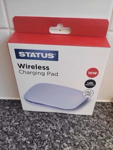 New Wireless Charger Fast Charging Pad Dock Station For Mobile Phones UK Seller - Picture 1 of 1