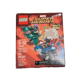 LEGO Marvel Heroes Mighty Micros Spider-Man vs Green Goblin 76064 New Sealed
