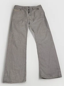 Jeans Diesel Uomo 33x32 Grigio Waykee 0824H Regolare Dritto - Foto 1 di 11