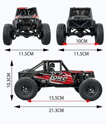 LDRC 1:18 4WD RC Car Off-Road Remote Control Climbing Truck for Kids - Image 1 of 4