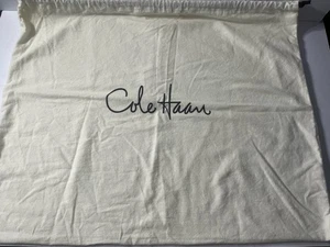 Cole Haan Handtasche Beuteltasche beige Staubbeutel Abdeckung Schutz 25” x 20” Gr. XL - Bild 1 von 6