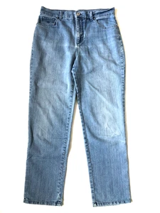 Gloria Vanderbilt Amanda Größe 10 (33 x 29,5) Stretch gerade Jeans Damen - Bild 1 von 8