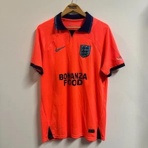 Camiseta de fútbol Nike Inglaterra naranja 2022-2023 Bonanza talla XL - Imagen 1 de 11