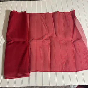 SILK RED,  FABRIC 3 Yards x 22 Inches Wide or 108 Inches x 22 Wide - Picture 1 of 13