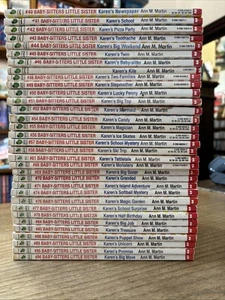 Baby-Sitters Little Sister Lot Of 33 x Books Between 40 & 96, vintage (PB) MB10 - Picture 1 of 19