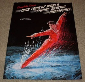 BRIAN BOITANO SIGNIERT 1993 EISKUNSTLAUFWELTMEISTER TOUR PROGRAMM - Bild 1 von 4