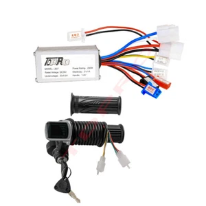 24V 250W Motor Speed Brush Controller + Throttle LED Indicator for Scooter ATV - Picture 1 of 10