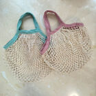 Cotton Handheld Colored Mesh Red Woven Environmentally Friendly Shopping Bag mb