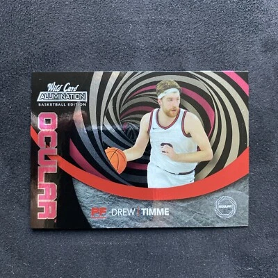 2022 Wild Card Allumination DREW TIMME RC #AOC-5 PINK OCULAR ROOKIE CARD - Image 1 of 2