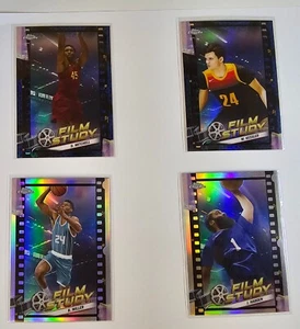 2023-24 Topps Chrome Basketball Film Study Lot Of 4. Blue Parallel - Harden, etc - Picture 1 of 2