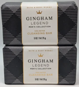 Bath & Body Works - Gingham Legend - 5oz - Bar Soap - Lot of 2 Bars - Picture 1 of 6