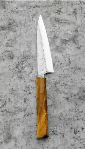 Petty 120mm Nashiji, Jatiwood Honeycomb Handle - Picture 1 of 10