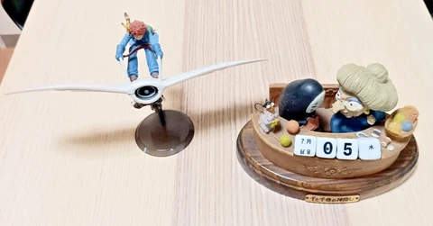 Cominica Studio Ghibli Nausicaa figure + Spirited Away calendar Chihiro Japan Cover