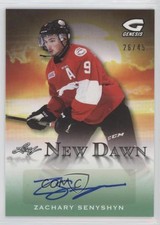 2016 Leaf Genesis New Dawn Green /45 Zach Senyshyn Zachary Senyshyn #ND-ZS2 Auto