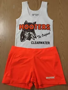 New Hooters Uniform Halloween Costume Tank/Short Clearwater Florida Size XS/XS - Picture 1 of 4