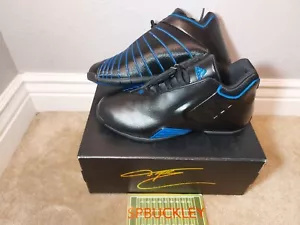 ADIDAS TMAC 3 RESTOMOD BASKETBALL SHOES, GY0258, NIB, BLACK / BLUE - Picture 1 of 5