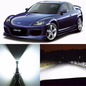 Alla Lighting High Beam Headlight H9 White 12V LED Conversion Kit for Mazda RX-8 - Picture 1 of 10