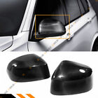 Pair of Real Carbon Fiber Mirror Covers For 2015-18 BMW E83 X3 F26 X4 F15 X5 X6