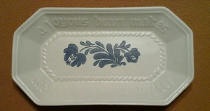 Pfaltzgraff Yorktowne Blue - Bread Tray - Picture 1 of 6