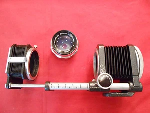 Novoflex-Balgengerät Universal BAL-S Novoflex-Memmingen Noflexar 1:3,5/105mm - Bild 1 von 12