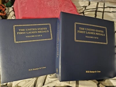 The United States First Ladies 24 Karat Gold Plated Medals Volume 41pc - Image 1 of 4