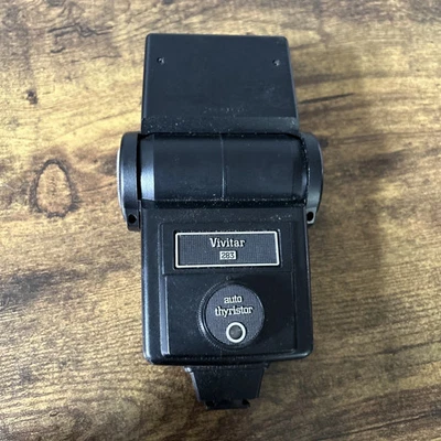 Vivitar 283 Electronic  Auto  Thyristor  Shoe Mount  Flash  Works - Image 1 of 4