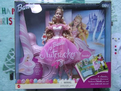 Barbie La Princesa Ciruela de Azúcar Muñeca Cascanueces con Libro de Tapa Dura Mattel SIN ABRIR Foto 1 de 4