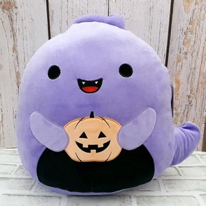 Jordon the Purple Ghost 16" Squishmallows Ultra Soft Stuffed Plush Halloween - Picture 1 of 13