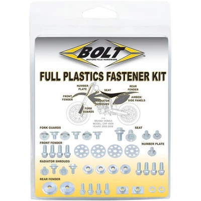 Kit de sujetador de trabajo de carrocería Bolt MC Hardware KTM-131785SX 020-00709 500311 Foto 1 de 4