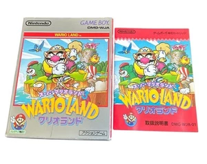 Boxed, Wario Land: Nintendo Gameboy Game Boy GB NTSC-J Japan - With Manual - Picture 1 of 2