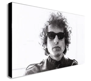Bob Dylan - Canvas Wall Art Framed Print - Various sizes - Picture 1 of 3