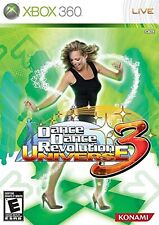 Dance Dance Revolution Universe 3 (Microsoft Xbox 360) Free Shipping In Canada