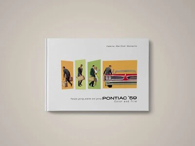 1959 Pontiac Trim & Sales Album / Catalina, Star Chief, Bonneville - Imagem 1 de 4