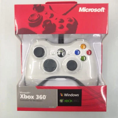 For Microsoft Xbox360 Wired Gamepad fit Windows 10/8/7/XP PC Joystick Controller - Image 1 of 4